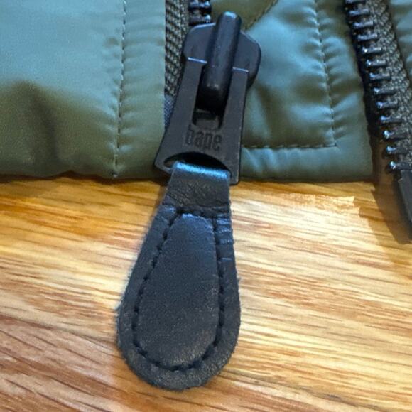 BAPE Sta Quilting Bomber Jacket – FW20, Olivedrab Orange, XL - Picture 12 of 12